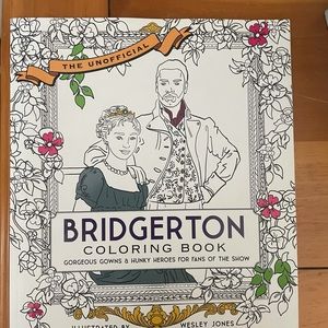 The Unofficial Bridgerton Coloring Book Paperback- Adult Coloring Book Brand